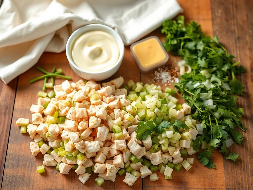 ingredients for chicken salad ingredients for chicken salad